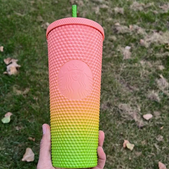 Starbucks Philippines Limited Edition Cantaloupe Bling studded Venti Tumbler! - Picture 3 of 4